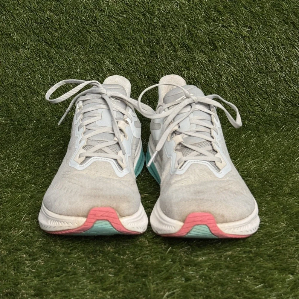 Altra Experience Flow 2 Womens Size 10.5 Gray Teal Running Shoes AL0A85RF233